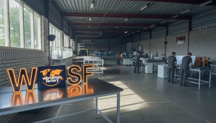 World Sign Factory - Werkplaats